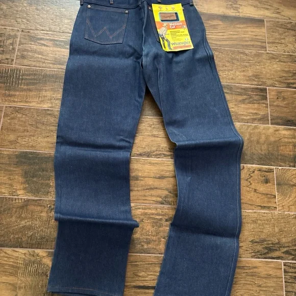 Rare 70’s NWT Wrangler Blue Bell Denim Jeans 11MWZ Reissue 34x36 USA collectible